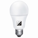 10W LED bulb met schemersensor - dag/nacht E27 Groot fitting