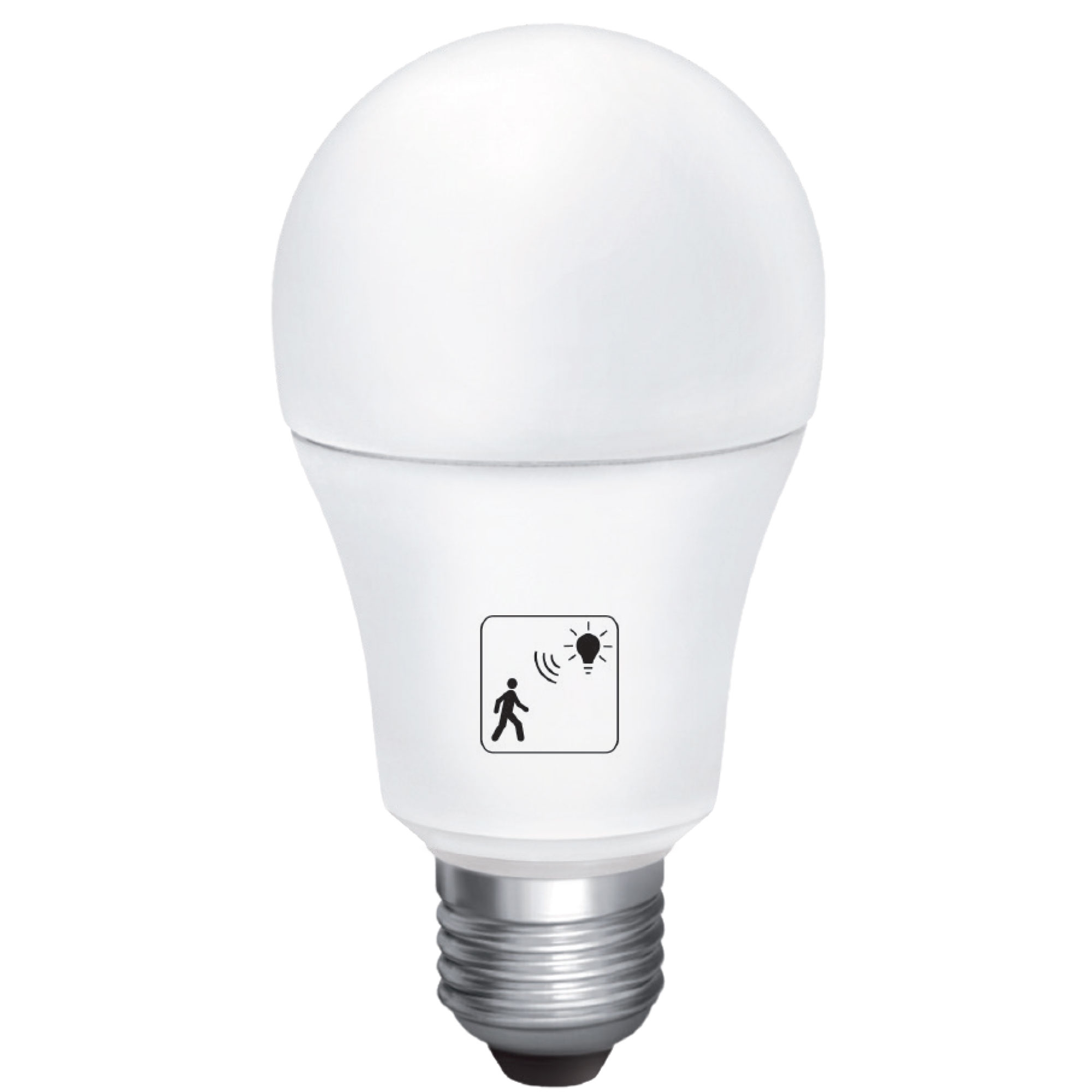 10W LED bulb met bewegingssensor E27 Groot fitting