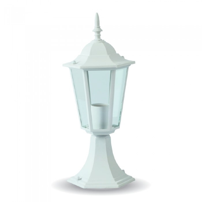30cm STAANDE LAMP VOOR BUITEN- WIT&ZWART- E27