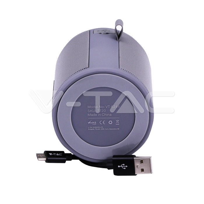 Compacte USB bluetooth luidspreker 5W - 1500mAh Lithium accu