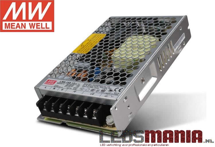 LED Omvormer  MEANWELL | 150 Watt – 12V IP20