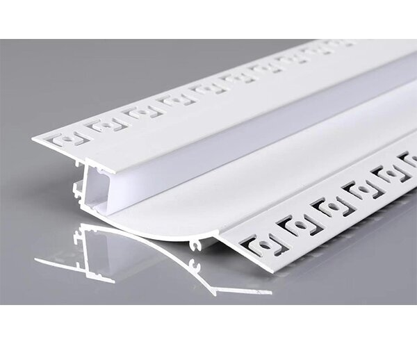 LED stuc profiel - hoek en randen indirecte verlichting