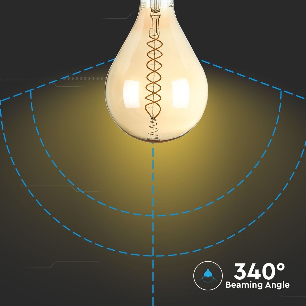 Ristorante XXL Dimbare design LED Filament lamp - 8W