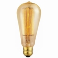 Edison vintage kooldraadlamp  PEER 40W ST-64 E27 2200K